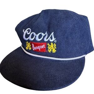 Coors Banquet Beer Corduroy Hat